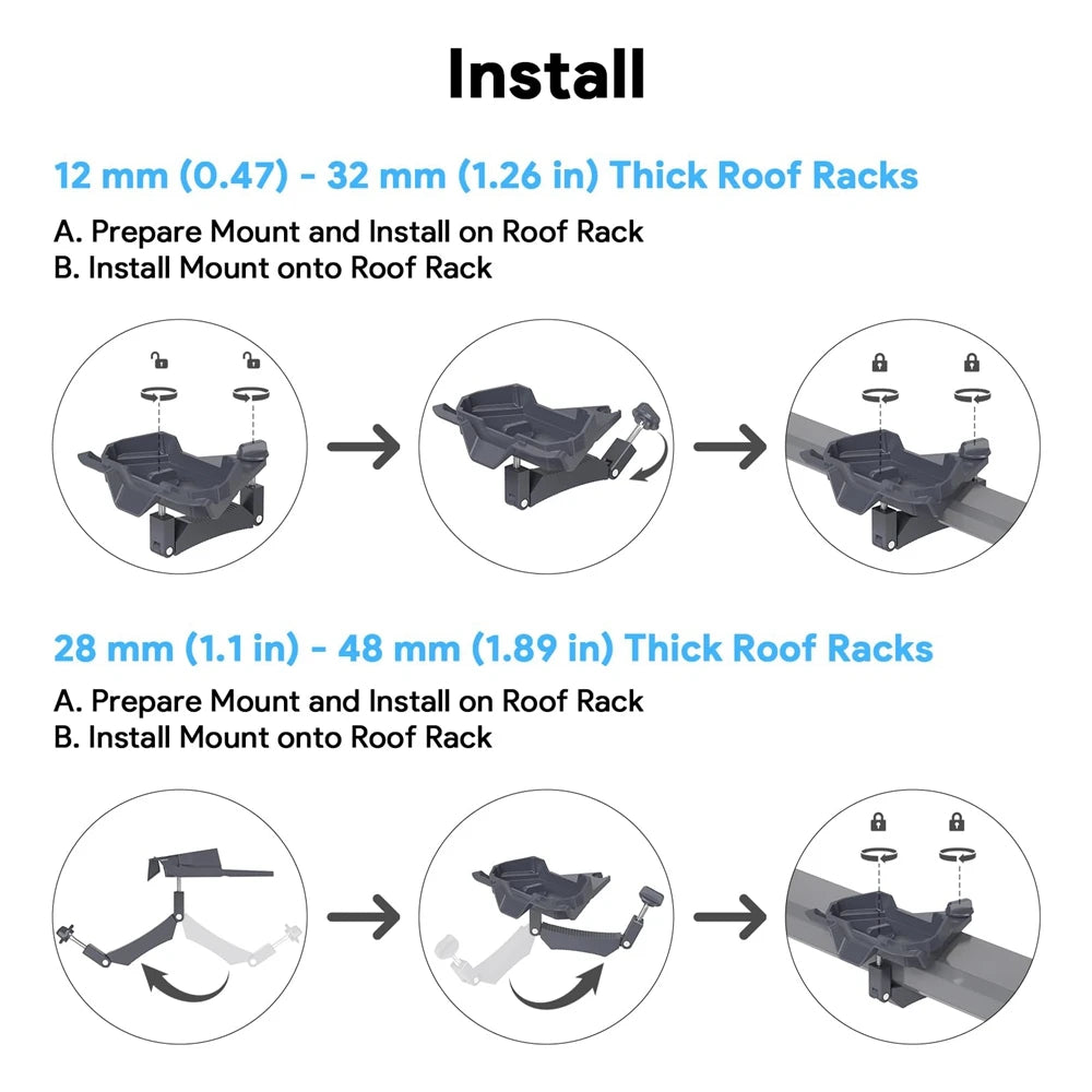 For Starlink Mini Car Roof Mount for Starlink Mini Mounting Kit for Starlink Internet Kit Satellite Mount for car roof yachts